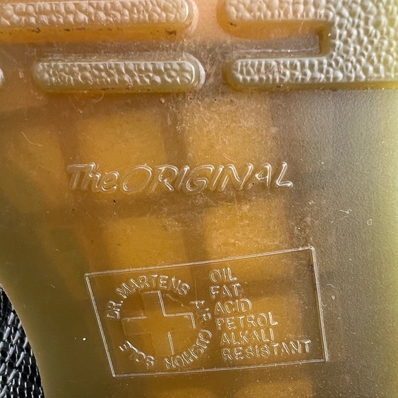 NWOB Dr Martens V Pascal Vegan Metallic Embossed Snake Print Boots Size 5-6 36EU - Picture 10 of 11